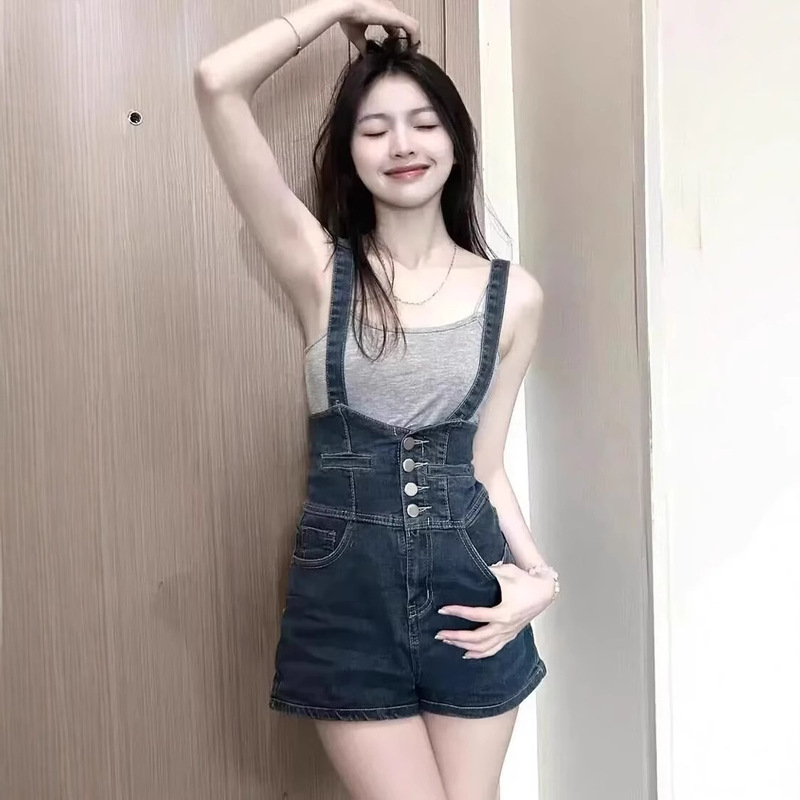 Spring and Summer European and American Cross-border plus size Women's dress Amazon Denim Printed Skirt Casual plus size Women's dress