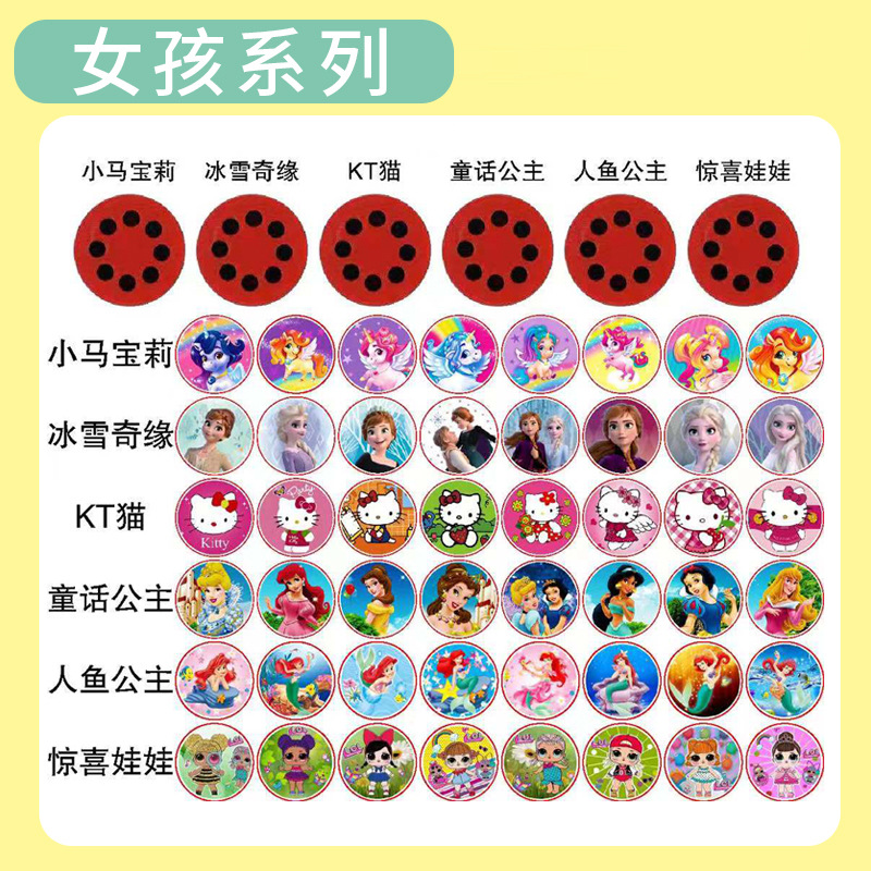 Linterna para niños juguete proyección linterna enseñanza cognición educación temprana imagen dinosaurio animal patrón de dibujos animados fabricante