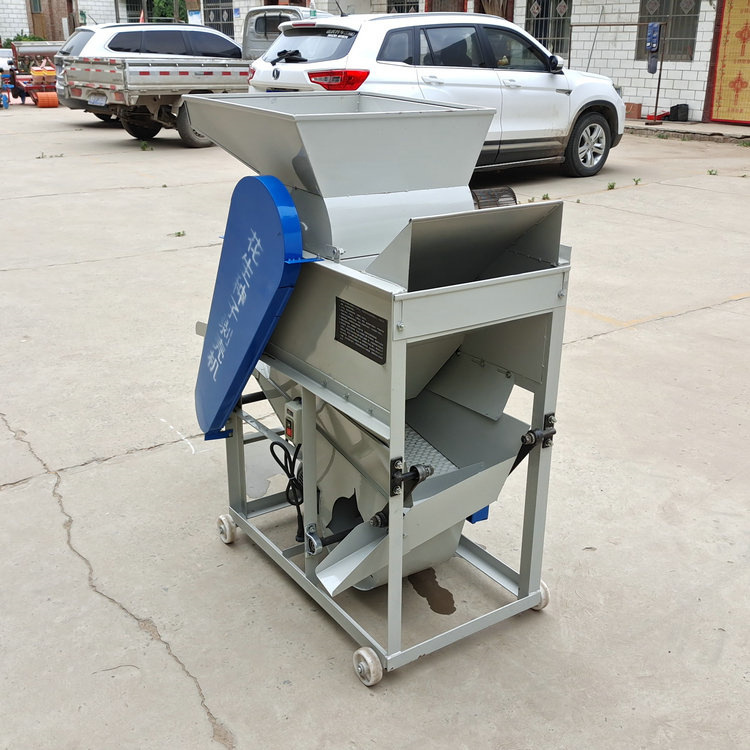 智能花生种子脱皮榨油脱壳机花生剥壳机 全自动小型商用种子剥壳