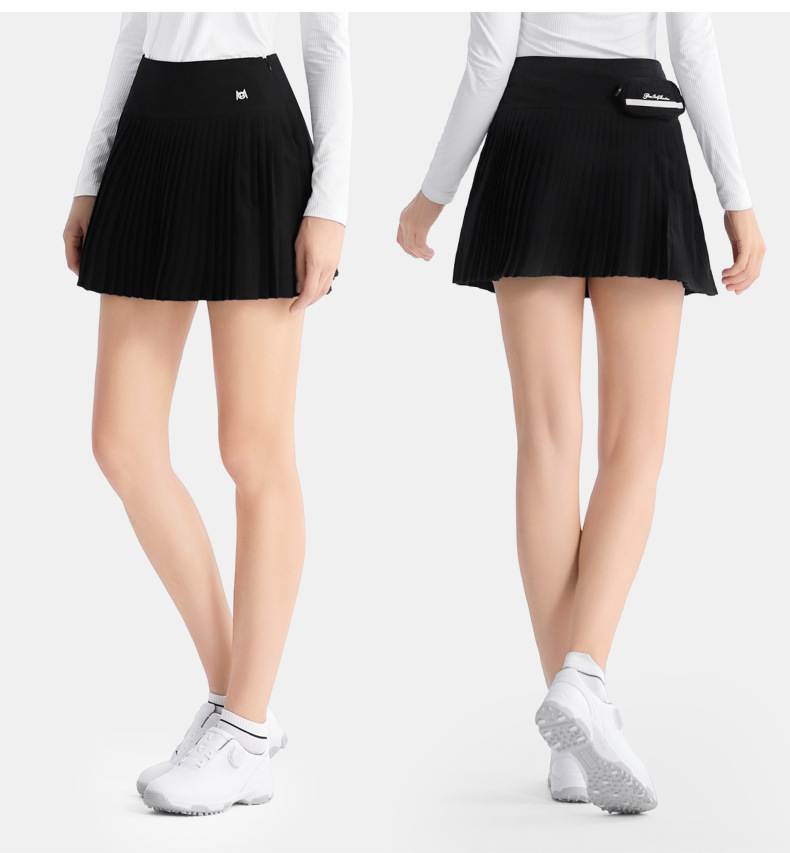 Chân váy xếp ly thể thao golf nữ PGM dáng chữ A chống khô nhanh — QZ103 [Chân dài/túi thắt lưng miễn phí/thắt lưng co giãn] váy xếp ly màu đen, QZ103 [Chân dài/túi thắt lưng miễn phí/thắt lưng co giãn] váy xếp ly màu xanh nhạt, QZ103 [Chân dài/túi thắt lưng miễn phí/thắt lưng co giãn] váy xếp ly màu trắng chi tiết 11