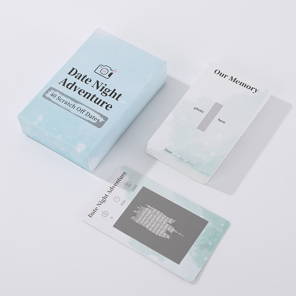 Scratch-off Date Night Card Game For Couples Intimate Party Fun_voghion.com