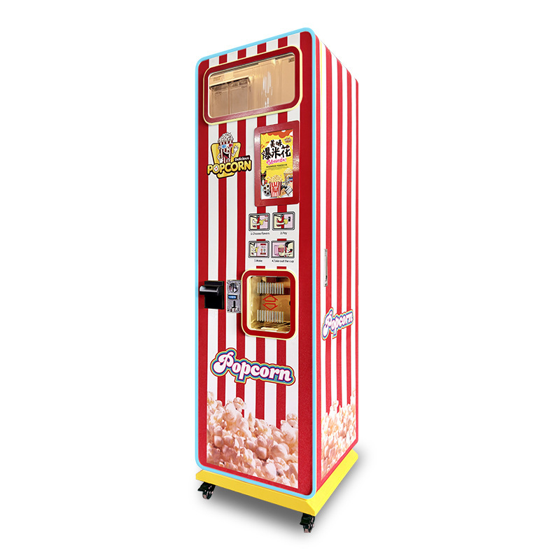 Popcorn Machine, Smart Device, Vending Machine, Commercial Small Self-Service Vending Machine Equipment Deposit Popcorn Machine, Smart Device, Vending Machine, Commercial Small Self-Service Vending Machine Equipment Deposit