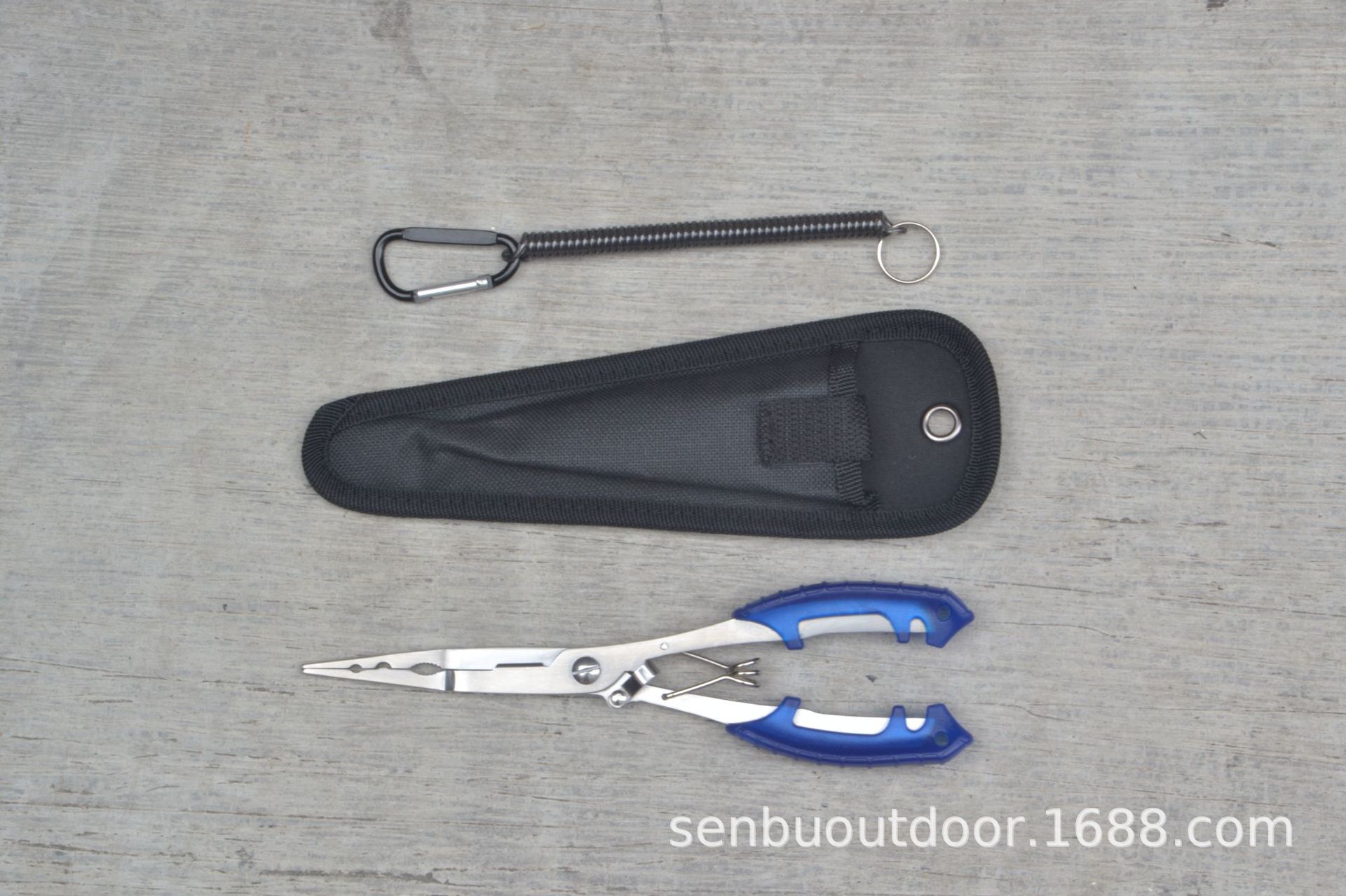 420 de acero inoxidable multiusos Luya alicates gancho de pesca línea de pesca clip PE línea de pesca tijeras alicates de pesca al aire libre