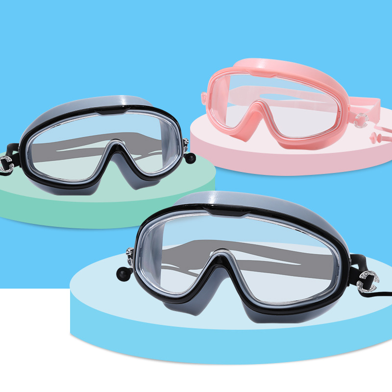 Kinder Schwimmen Wasserdicht Non-fogging Schwimmen Brille display picture 3