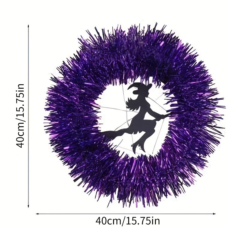 越境新品bat wreathコウモリと猫の花輪ハロウィーン藤条廊下発光装飾コウモリ花輪|undefined