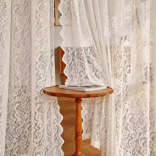 Цветная кружевная ткань для штор, брендовая ткань, французский стиль