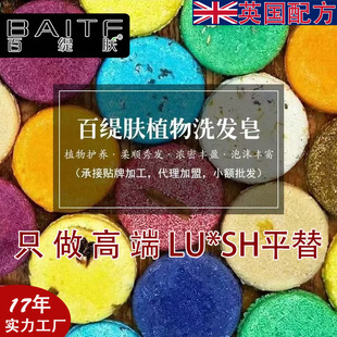 Cross-Border High-End European Plant Essential Oil Shampoo Bar Handmade Shampoo Soap Polygonum Multiflorum Cinnamon Mint Shampoo Bar