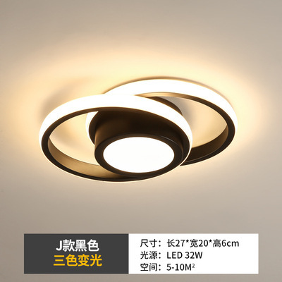 Luces de pasillo, luces del vestíbulo de entrada, luces de hierro forjado para escaleras, luces LED de techo para el guardarropa, luces de balcón, lámparas Zhongshan image 8