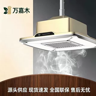 麻将机吸烟灯棋牌室空气净化器麻将室净化灯吸烟机排风吸烟神器