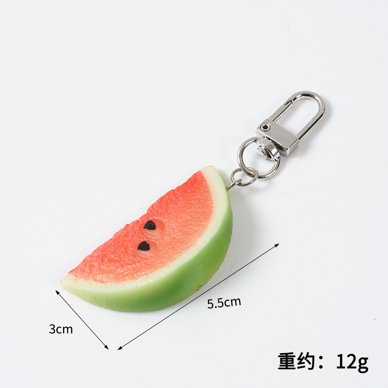 イチゴのスイカのリンゴのみかんのバナナのライチのキーホルダーのアイデアをシミュレーションします。|undefined