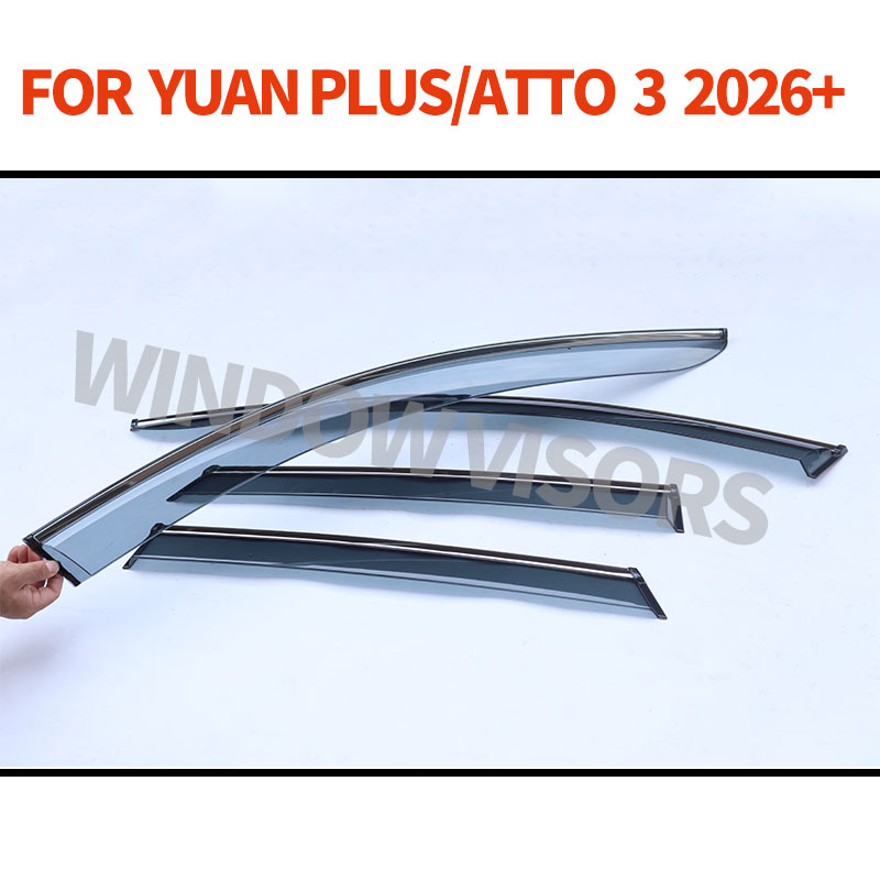 Suitable for BYD Yuan PLUS 2026 model rain and sun visor FOR BYD ATTO 3 MK3 Window Visor