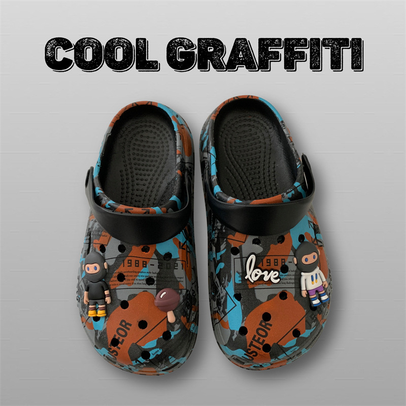 Zuecos de verano 2025 con suela suave que se siente como pisar una excremento, zapatos de jardín casuales y modernos para parejas, unisex.