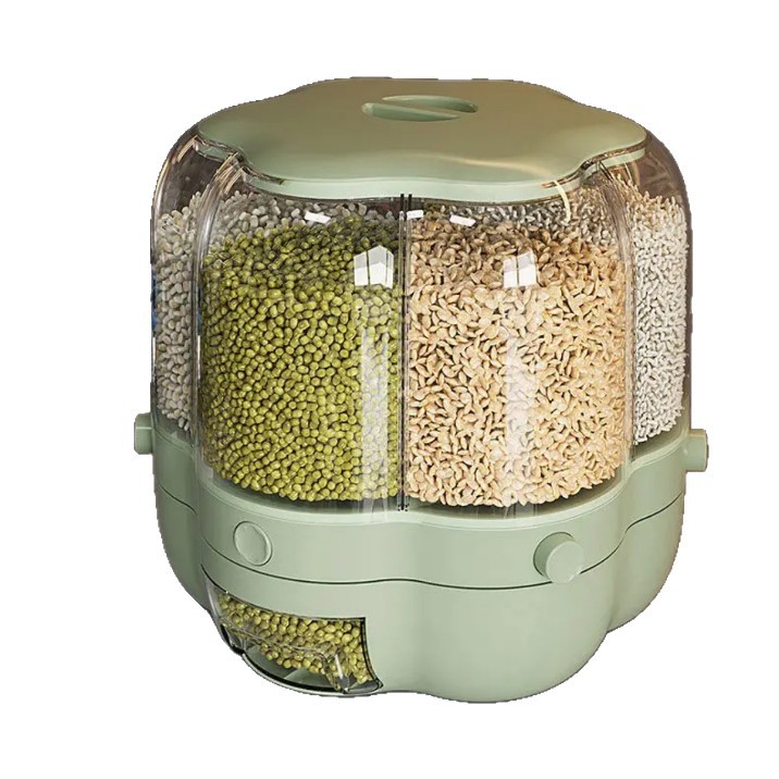 Caja de almacenamiento explosivo transfronteriza, tanque de sellado de separación giratoria, almacenamiento de artefactos mágicos, almacenamiento de granos, barril de arroz de cocina