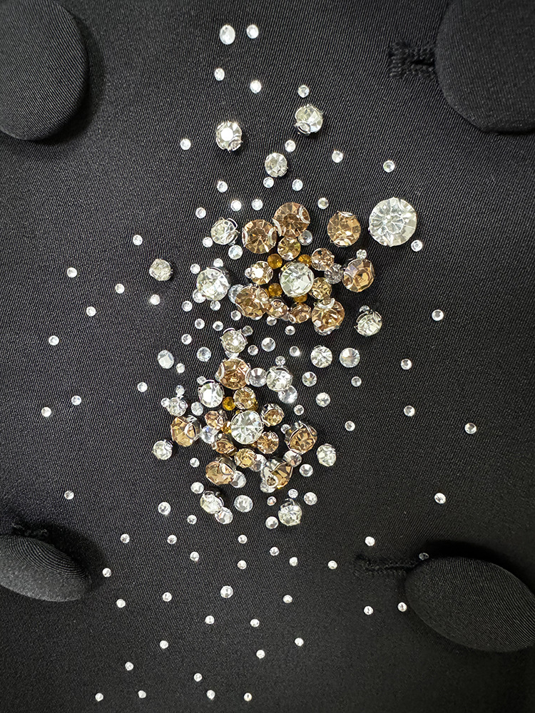 Women's Clothing In stock 2024 celebrity fashion new heavy beaded hot diamond suit jacket trousers suit two piece suit_voghion.com