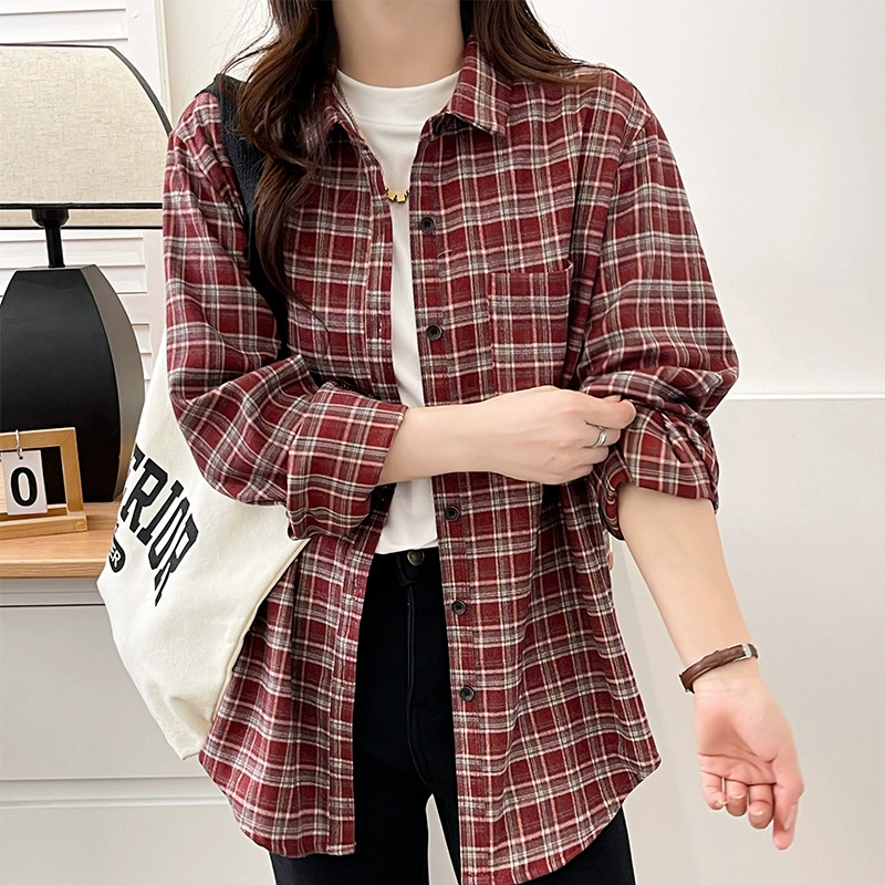 Весенний и осенний новый винтажный отворот ретро-шлифовальный цвет