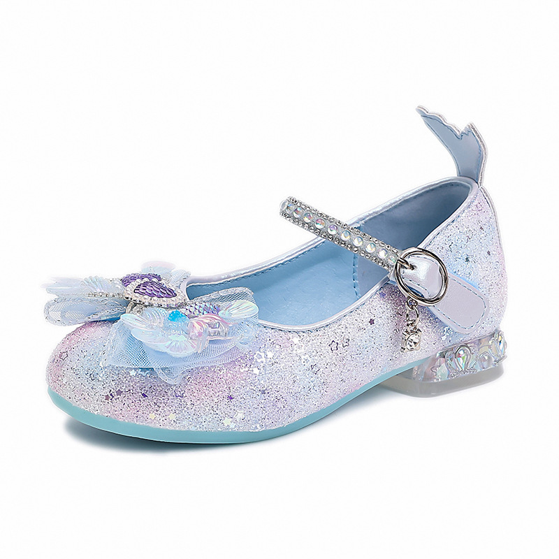 Zapatos de princesa de niñas zapatos de cuero de moda 2026 nuevos zapatos de primavera para niños zapatos de cristal de niñas image 6