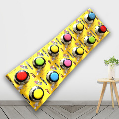 Colorful pot lid handle plastic lid knob top bead handle pot top head kitchen one yuan store stall supply