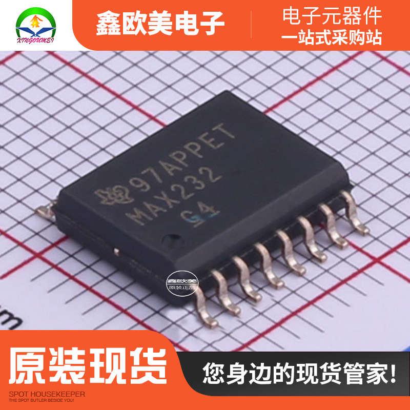 主营TI(德州仪器) MAX232DWR收发器 MAX232DW现货库存