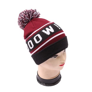 Manufacturers Order High-Quality Best-Selling Warm and Comfortable Acrylic All Kinds of Knitted Hats Letter Jacquard Ladies Knitted Hats