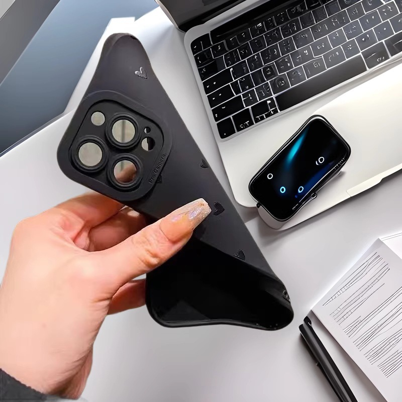 Black Love es adecuado para Apple 16Promax funda para teléfono móvil Iphone15 transfronterizo Japón y Corea del Sur ins14/13 Europa y América 12