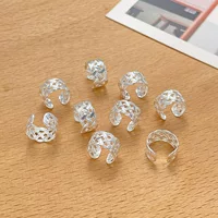 6*11mm ушные пряжки открытая крученая железная грязная плетка украшения для волос кольцо африканский парик плетение волос кольцо для волос аксессуары для волос пряжка для волос
