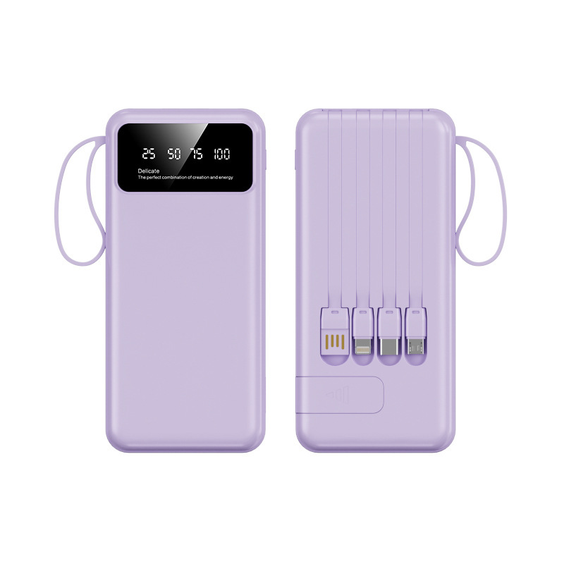 パワーバンク 20000 mAh 内蔵高速充電ミニ超薄型共有モバイル電源パワーバンクカスタマイズ|undefined