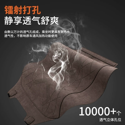 Car roof lining — and Passenger Seat Cushion