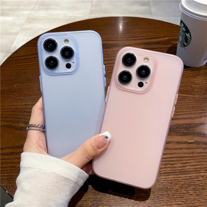 Suitable for iPhone15 Phone Case Protective Cover Apple 13 Ultra-thin Frosted TPU Soft Case 12pro Fine Hole All-inclusive 11 Suitable for iPhone15 Phone Case Protective Cover Apple 13 Ultra-thin Frosted TPU Soft Case 12pro Fine Hole All-inclusive 11