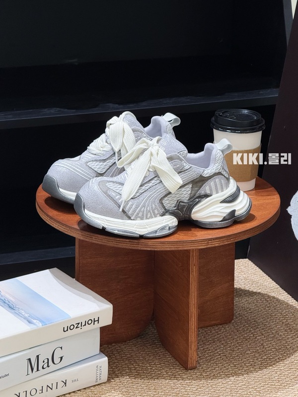 mollykiki韩版厚底透气增高显脚小2025新款潮舒适百搭运动老爹鞋|undefined