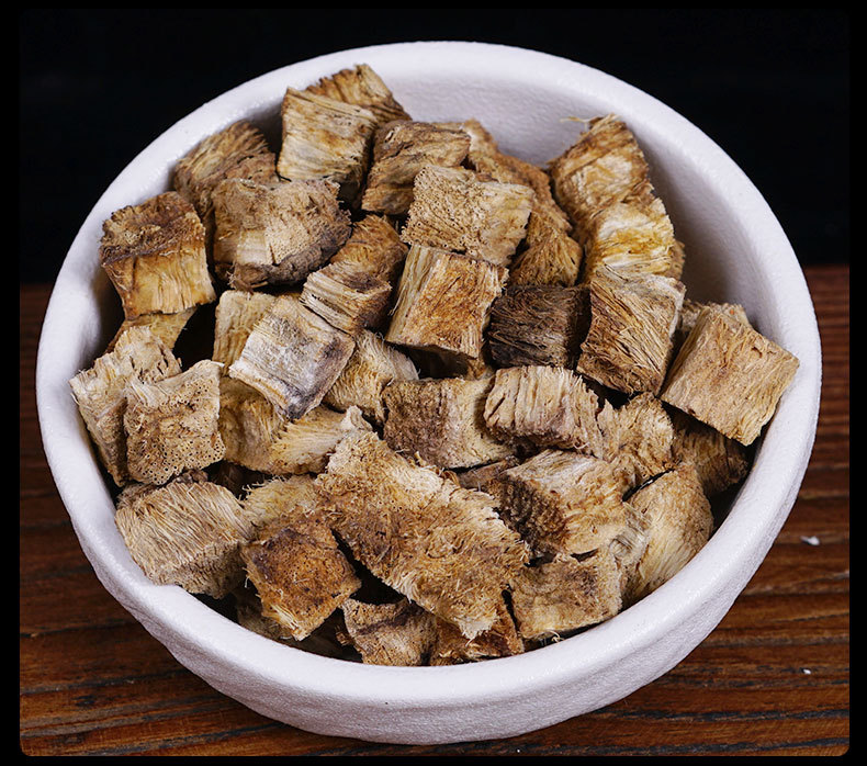 Chai Ge Gen (Pueraria lobata) — Dried Wild Kudzu Root Slices, Food Herb for Tea & Soup in use
