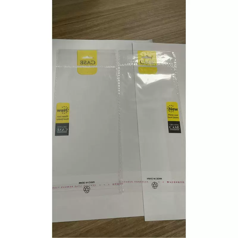 opp手机壳袋工厂现货批发定 制透明包装袋不干胶自黏自封袋