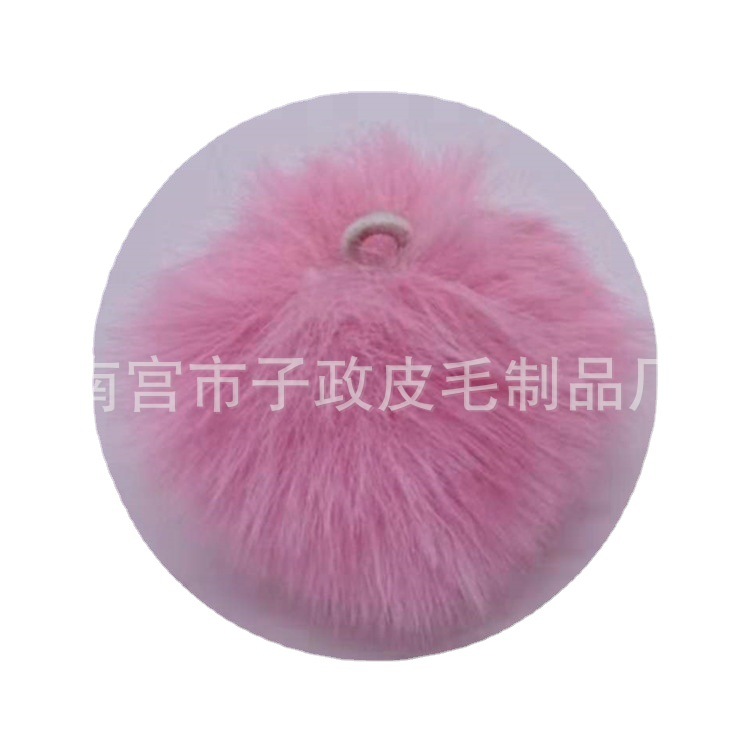 Bola de piel de conejo de imitación 6cm7cm8cm9cm10cm Bola de piel al por mayor hecha a mano DIY joyería ropa zapatos accesorios adornos