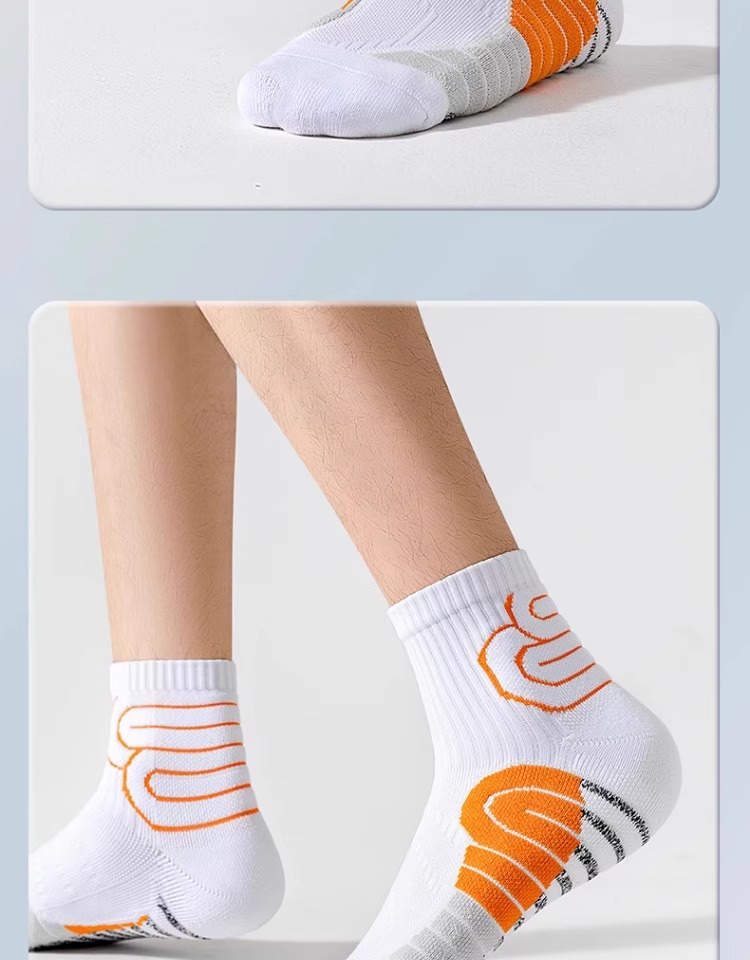 Professional Marathon Running Socks For Men, Thickened Sports_voghion.com