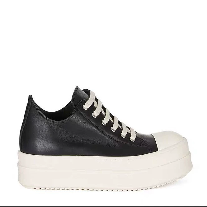 Фабрика от имени RO новая молочная обувь с толстым подошвом, высокая улица, низкая банда студенческая обувь большого размера, европейская и американская обувь OWENS