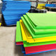 Rectangular eva foam diamond hand wipe tile trimming sponge block high density red and yellow EVA square processing