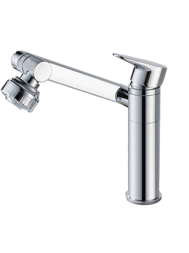 Lucky Cat hot and cold water faucet bathroom counter basin wash basin hand washing bathroom supercharged rotating 360 rotatable