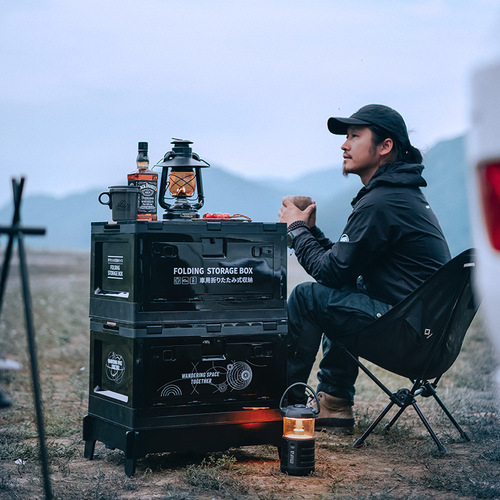 Outdoor camping storage box, foldable storage box, car trunk, home storage box, car storage box