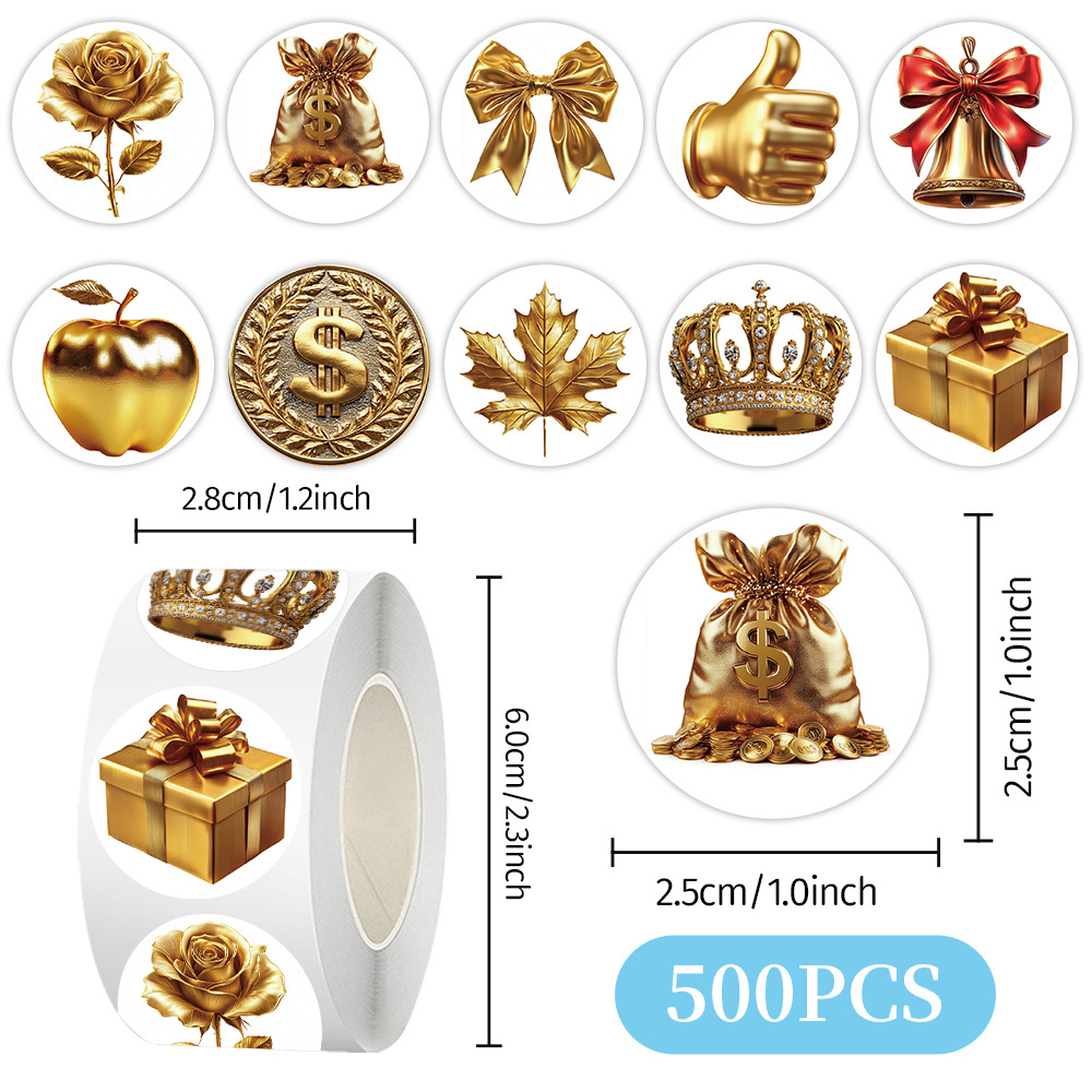 Cien tipos de dibujos animados pegatinas de animales rollo de recompensas para niños materiales didiy papelería cuaderno cinta adhesiva decoración