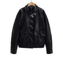 �羳��óŮװ2025�＾ŷ���緭�쳤��ڴ�װ��PU�п�����ŮF79943