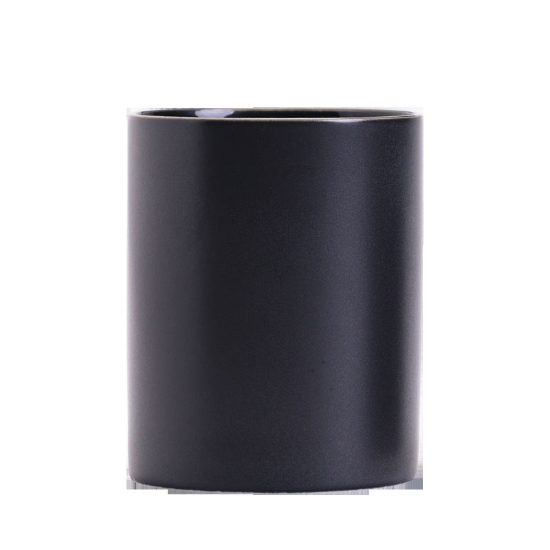 Cartucho de lápiz de cerámica cartucho de cerámica caja de almacenamiento estilo minimalista logo tallado nombre publicidad regalo promoción