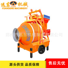 现货JZM500全自动爬斗双驱搅拌机摩擦滚筒建筑工地盖房爬斗搅拌机