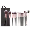 15 black rose gold+15 brush bags