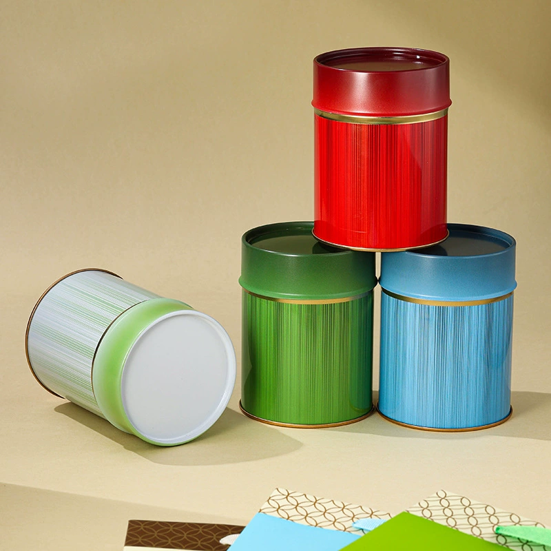 Чайная банка с металлической конской головкой железный рассыпной чайный банка с пищевыми резервуарами с пустой резервуаром