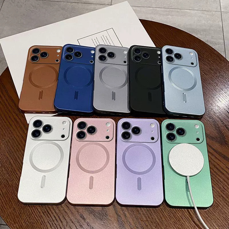iPhone17PROMAX液态硅胶磁吸手机壳适用苹果16带镜头膜防摔保护套|undefined