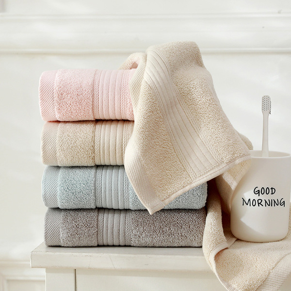 Cotton antibacterial towel for face washing