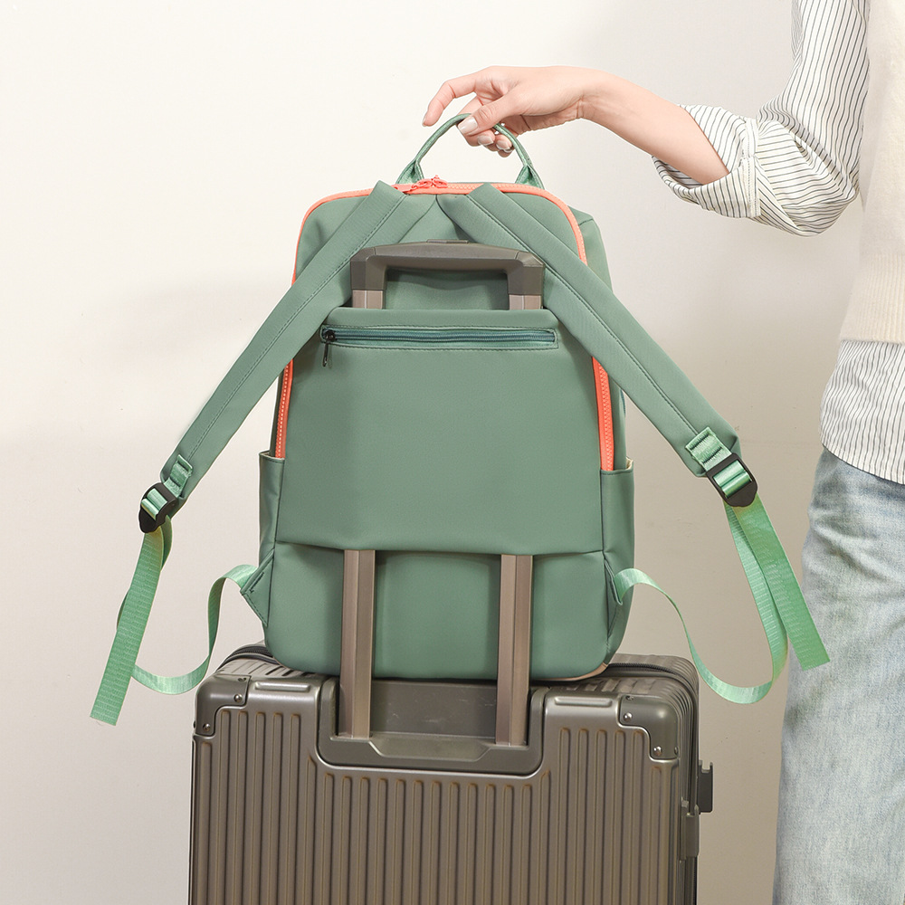 Mochila de computadora de tela Oxford para mujer 2024 invierno nueva moda de gran capacidad viaje de ocio mochila ligera mochila escolar