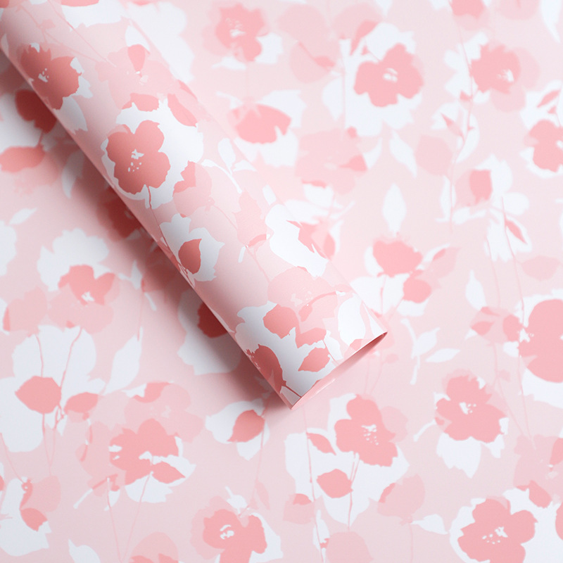 Flor de verano té de flores de alto nivel papel de embalaje floral impermeable ramo de flores materiales de embalaje de flores