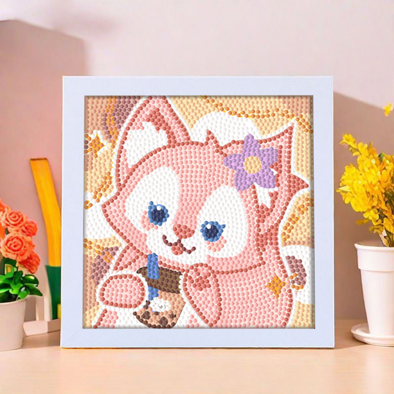 정사각형 AA003(사진 프레임 + 도구 키트와 함께 제공)