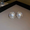 3#Silver Needle-Golden-Round Pearl (Real Gold Plating)