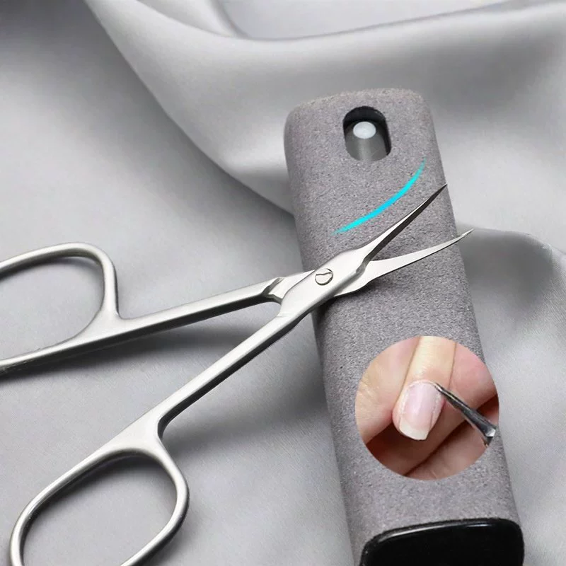 Stainless steel Russian front-mounted dead skin scissor trimming hand and foot scissors professional dead skin scissor tools wholesale